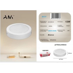 PLAFONIERE LED 12W...