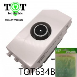 T2 PRESA TV PASSANTE COMPA....