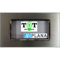 T2 PLACCA ALLUMINIO SILVER...