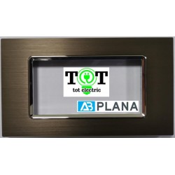 T2 PLACCA ALLUMINIO MARRONE...