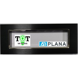 T2 PLACCA ALLUMINIO NERO 7P...