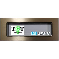 T2 PLACCA ALLUMINIO ORO 7P...