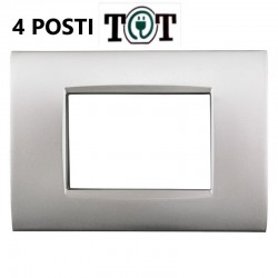 T4 PLACCA SILVER 4P...