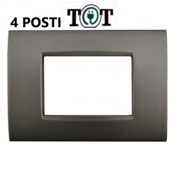 T4 PLACCA GRIGIO SCURO 4P...